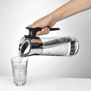 WMF Wasserkaraffe Mit Griff Basic Schwarz 18