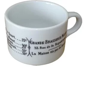 Pillivuyt Frühstückstasse Brasserie Frühstückstasse Europa: Volumen 30 Cl 11