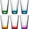 Leonardo Trinkglas OPTIC 6 Stück Farbig Sortiert 300 Ml 8