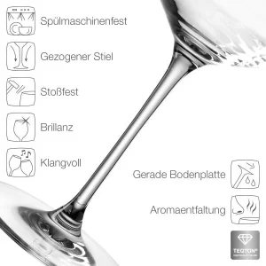 Leonardo Burgunderglas PUCCINI 730 Ml, 6er-Set 18