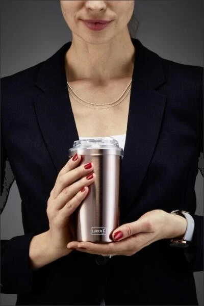 Lurch Isolier-Becher Coffee-ToGo Rosegold 0,3L 5