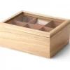 Continenta Teebeutelbox Aus Gummibaumholz 5