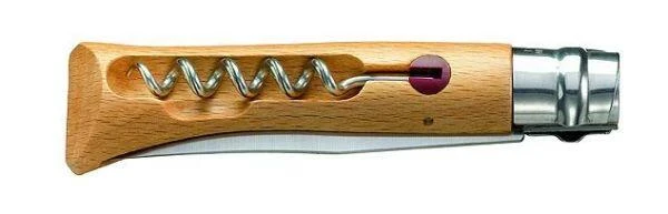 Opinel Messer Mit Korkenzieher, Größe 10, Rostfrei 3