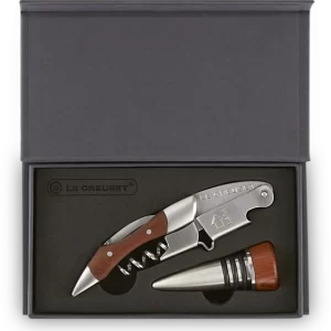Le Creuset Screwpull Geschenkset Kellnermesser WT-110 & Verschluss GS-190 13