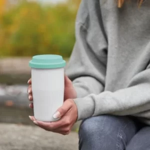 ASA Thermobecher Cup & Go In Weiß 0,35 Liter 12