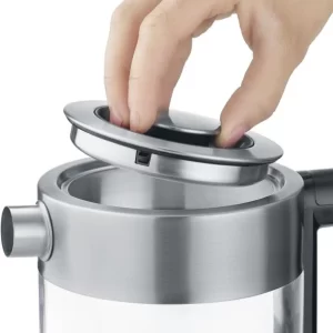 Graef Glaswasserkocher WK350 Mit Temperatureinstellung & Teesieb 18