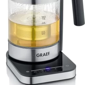 Graef Glaswasserkocher WK350 Mit Temperatureinstellung & Teesieb 20
