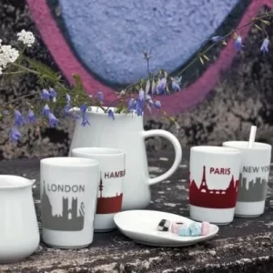 Kahla Five Senses Touch! Maxi-Becher Hannover In Rot 9