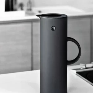 Stelton Isolierkanne EM77 1 L In Soft Schwarz 7