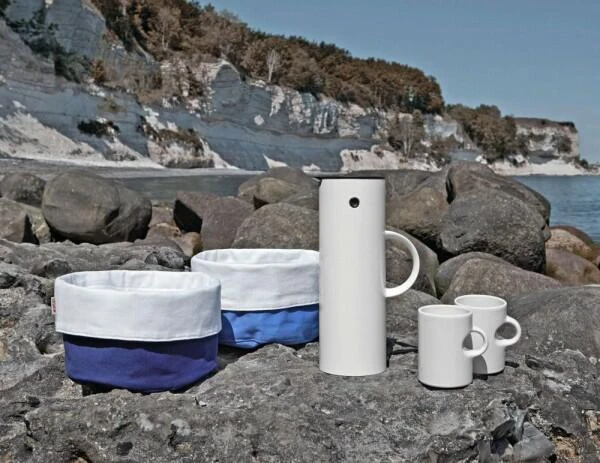 Stelton Isolierkanne EM77 1 L In Weiß 3