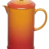Le Creuset Kaffeebereiter In Ofenrot 19