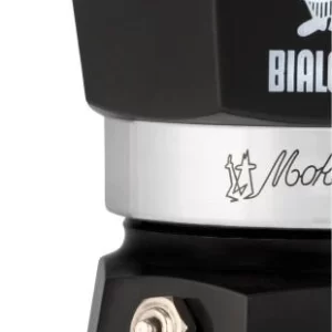 Bialetti Espressokocher Moka Express Black 6 Tassen 8
