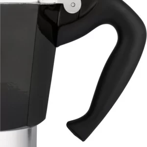 Bialetti Espressokocher Moka Express Black 6 Tassen 10