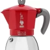 Bialetti Espressokocher Moka Induktion Red 4 Tassen 5