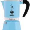 Bialetti Espressokocher Rainbow Hellblau 6 Tassen 5
