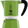 Bialetti Espressokocher Rainbow Grün 6 Tassen 5
